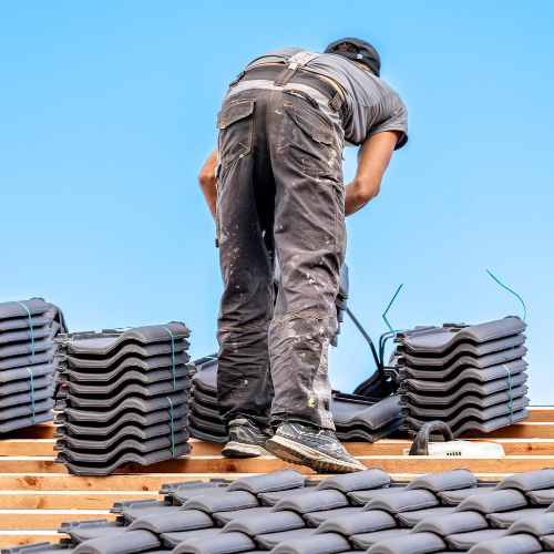 Couvreur Villers - chantier toiture